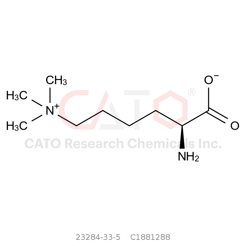CAS No.:23284-33-5,(S)-2-Amino-6-(trimethylammonio)hexanoate