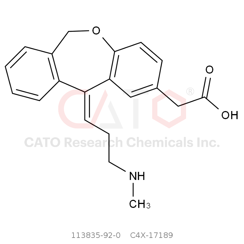 CAS No.:113835-92-0,Olopatadine Impurity 9