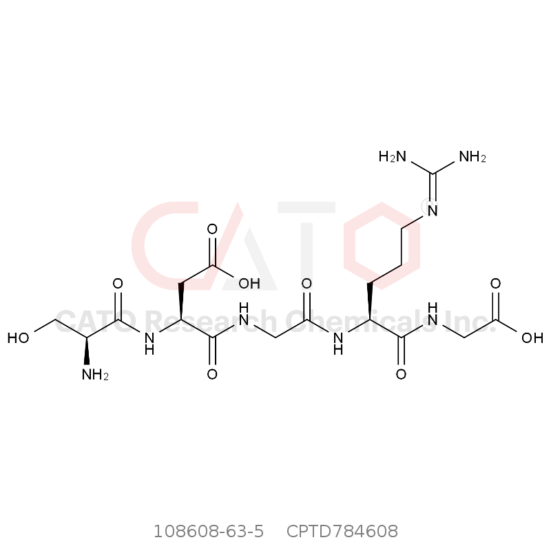 CAS No.:108608-63-5,H-Ser-Asp-Gly-Arg-Gly-OH
