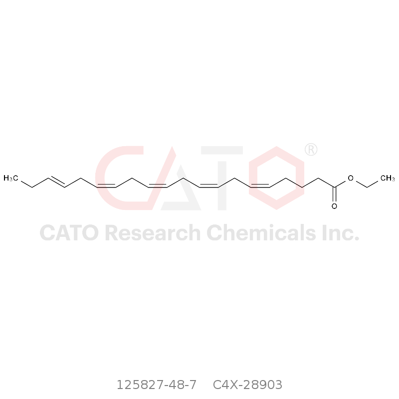 CAS No.:125827-48-7,乙基(5Z,8Z,11Z,14Z,17E)-icosa-5,8,11,14,17-五烯酸乙酯