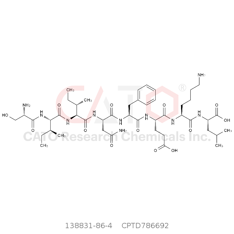 CAS No.:138831-86-4,卵清蛋白(257-264)(chicken) 三氟乙酸盐