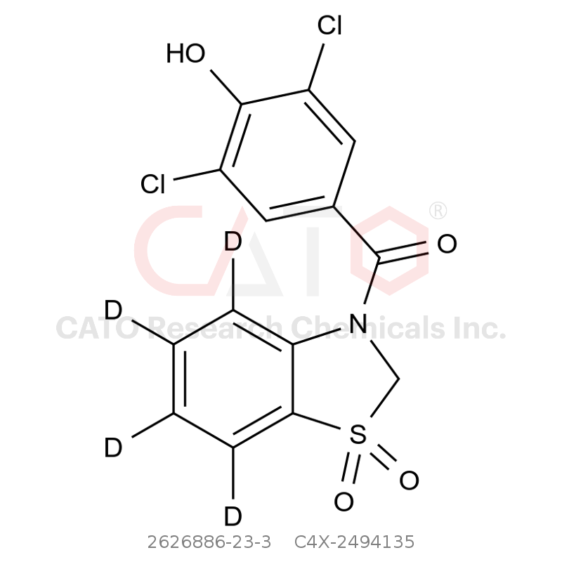 CAS No.:2626886-23-3,多替诺德-d4