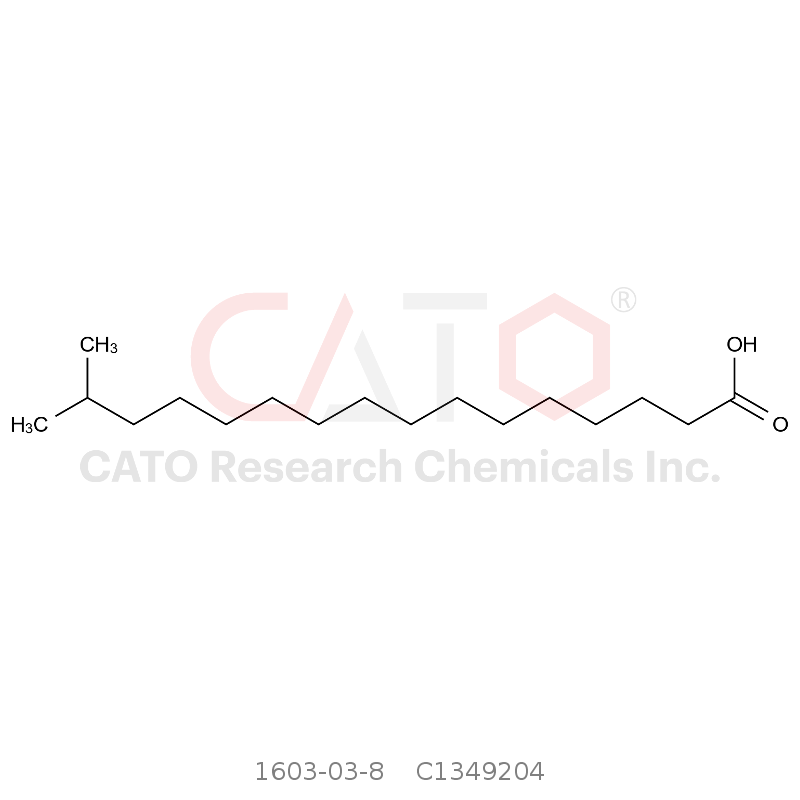 CAS No.:1603-03-8,15-Methylpalmitic acid