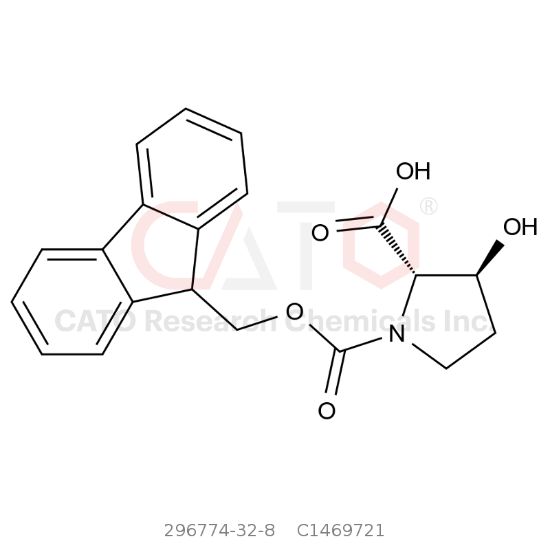 CAS No.:296774-32-8,Fmoc-(2S,3S)-3-hydroxypyrrolidine-2-carboxylic acid
