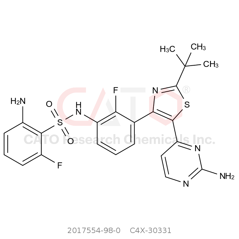 CAS No.:2017554-98-0,Dabrafenib Impurity 1