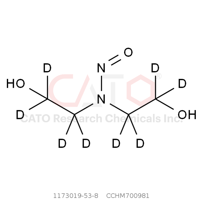 CAS No.:1173019-53-8,二乙醇亚硝胺-D8