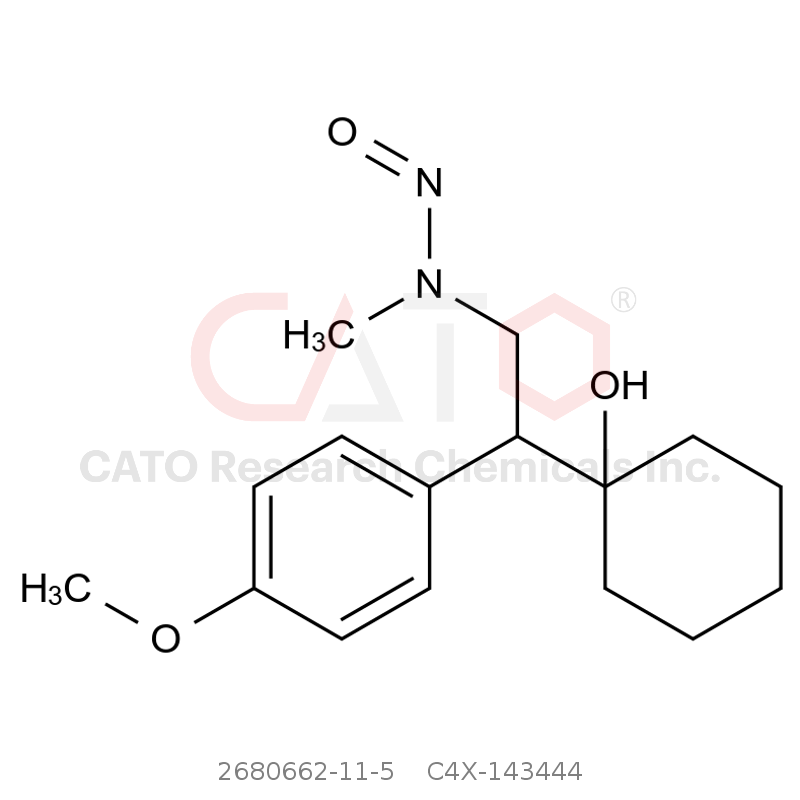 CAS No.:2680662-11-5,N-Nitroso Venlafaxine EP Impurity D