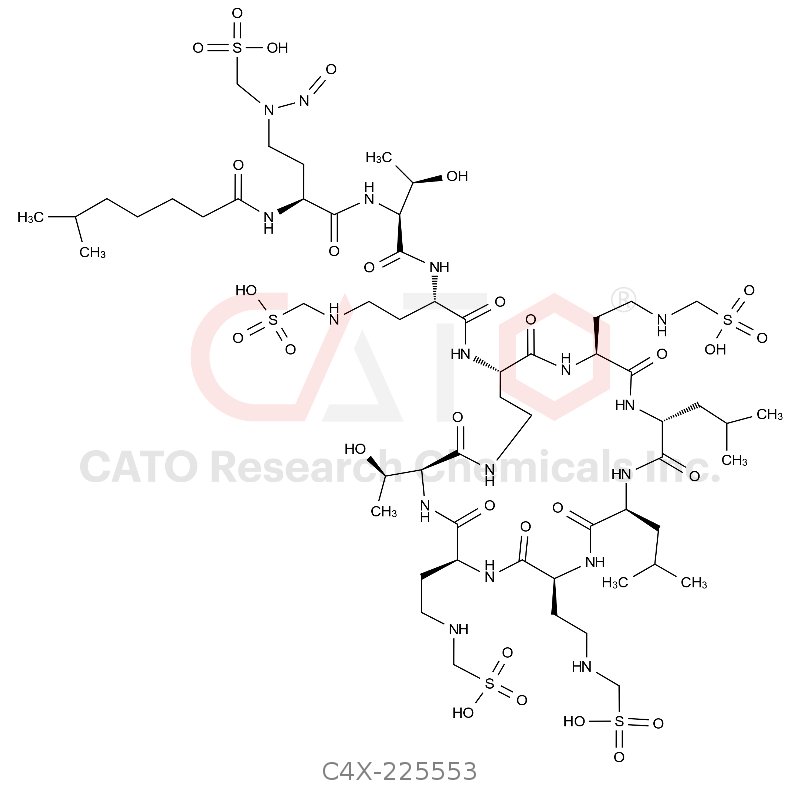 N-nitroso-colistin b hydrogen methanesulfonate-3