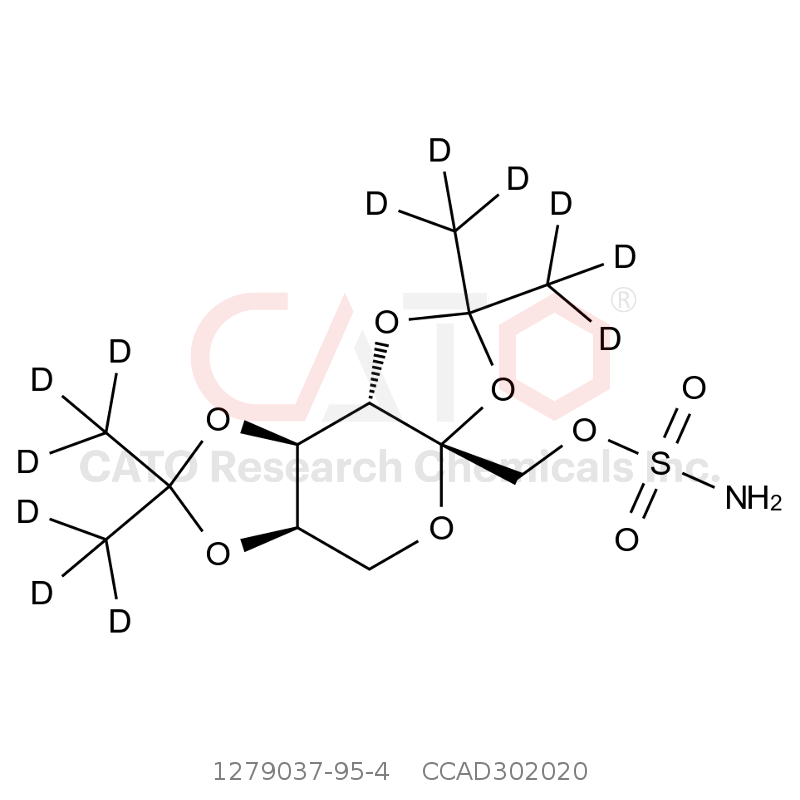 CAS No.:1279037-95-4,托吡酯-d12