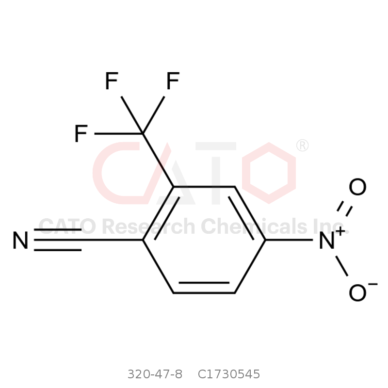 CAS No.:320-47-8,4-硝基-2-(三氟甲基)苯甲腈