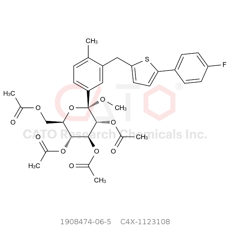 CAS No.:1908474-06-5,Canagliflozin Impurity 108