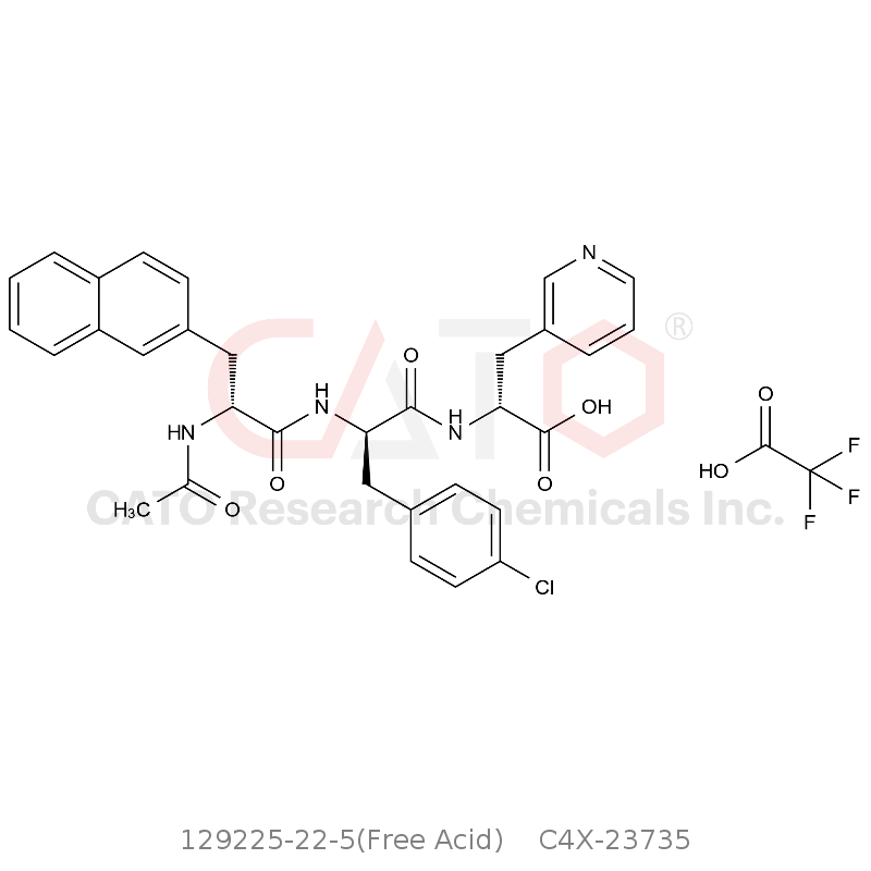 CAS No.:129225-22-5(Free Acid),Ganirelix(1-3)Impurity