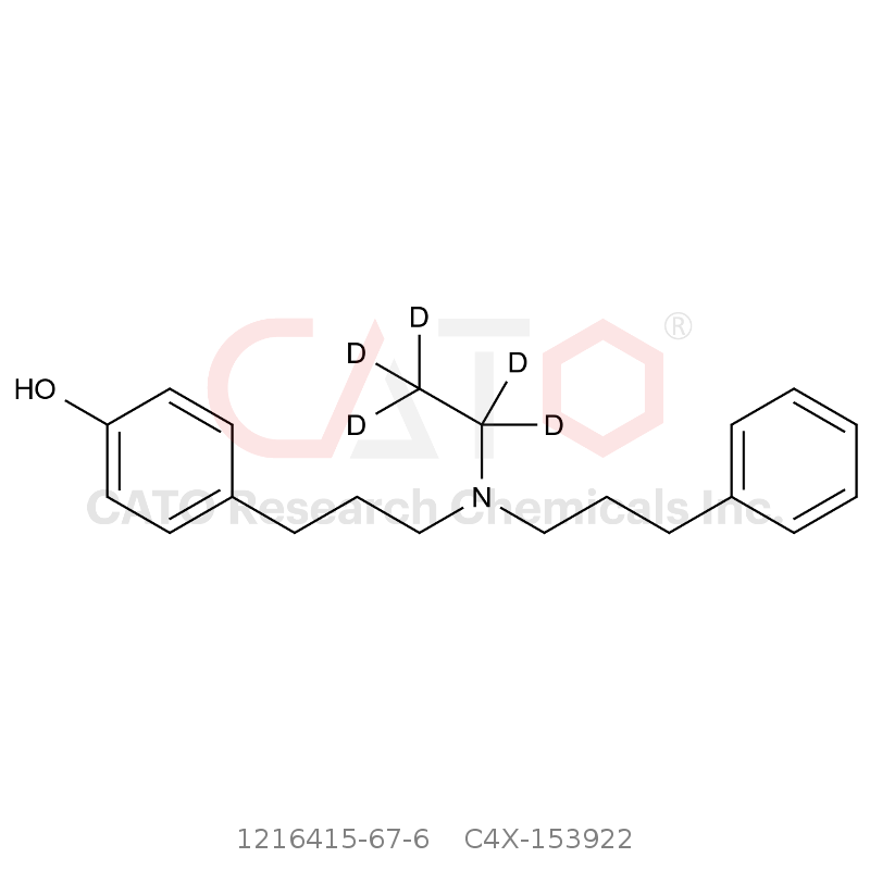 CAS No.:1216415-67-6,4-Hydroxy Alverine D5