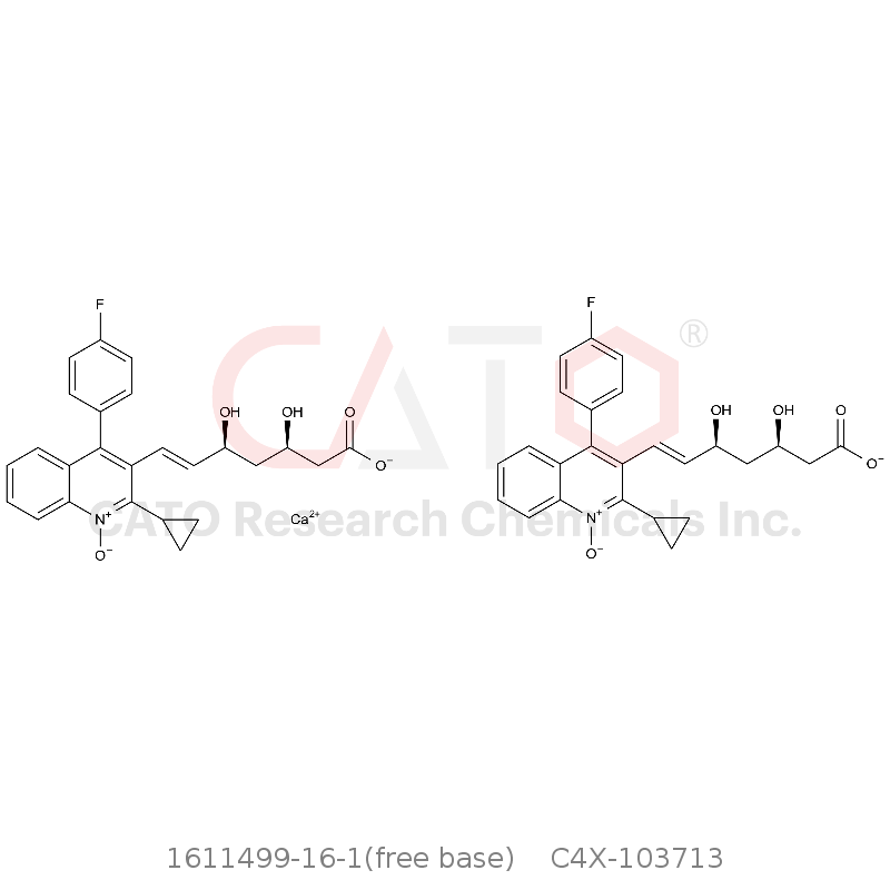 CAS No.:1611499-16-1(free base),Pitavastatin Impurity 13