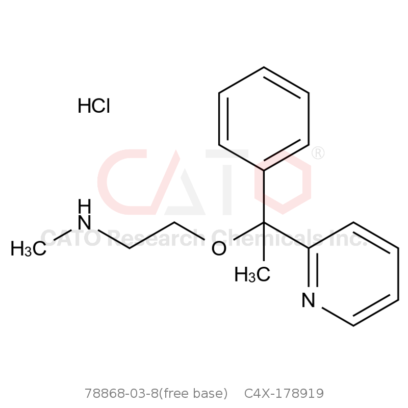 CAS No.:78868-03-8(free base),Doxylamine Impurity 19