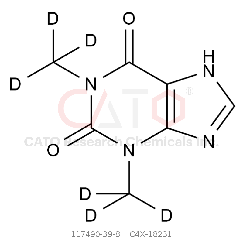 CAS No.:117490-39-8,Theophylline-d6