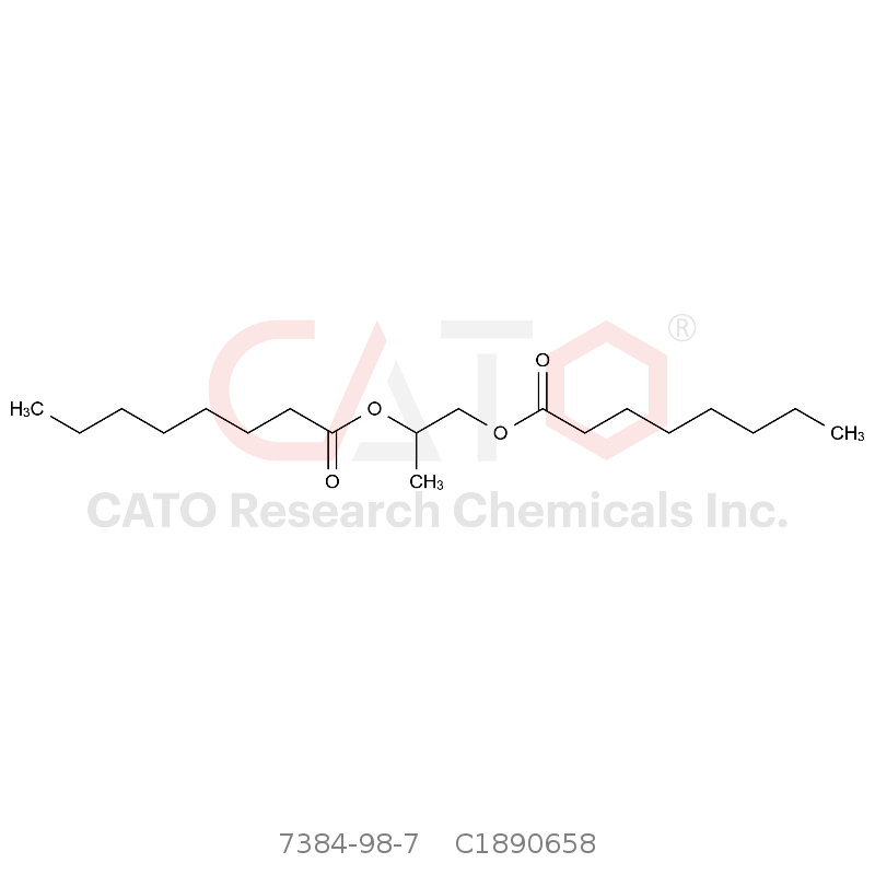 CAS No.:7384-98-7,1,2-丙二醇二辛酸酯