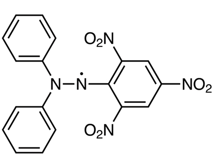 2,2-联苯基-1-苦基肼基 (自由基) 2,2-Diphenyl-1-Picrylhydrazyl (Free Radical) CAS 1898-66-4 结构式 Chemical Structure