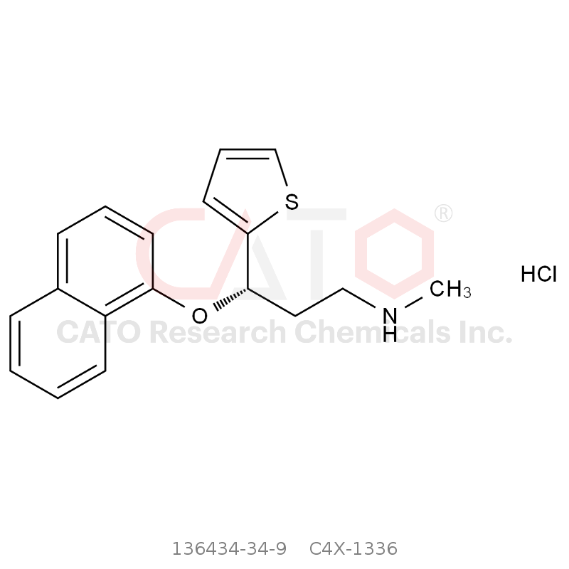 CAS No.:136434-34-9,盐酸度洛西汀