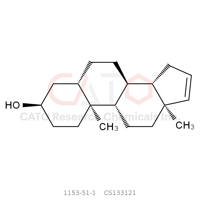 CAS No.:1153-51-1,5α-Androst-16-en-3α-ol
