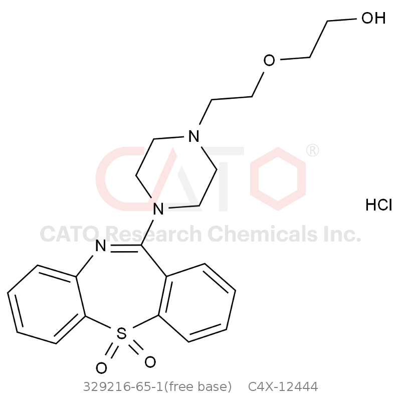 CAS No.:329216-65-1(free base),喹硫平杂质4