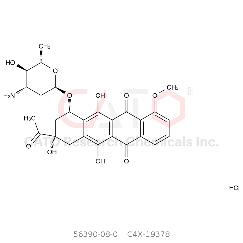 CAS No.:56390-08-0,Epi-Daunorubicin HCl