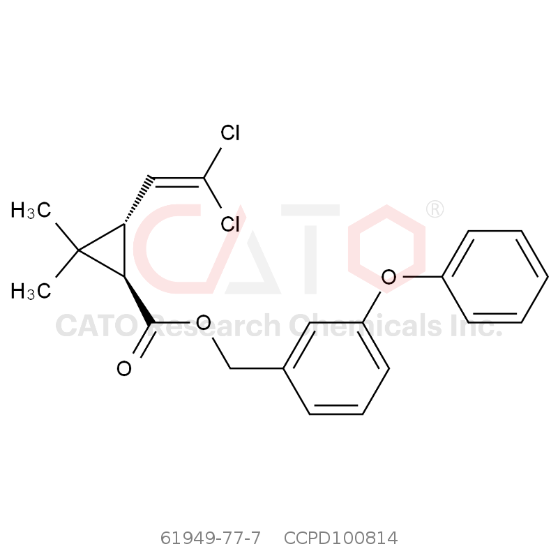 CAS No.:61949-77-7,反式-氯菊酯