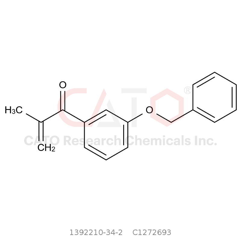 CAS No.:1392210-34-2,1-(3-(苄氧基)苯基)-2-甲基丙-2-烯-1-酮