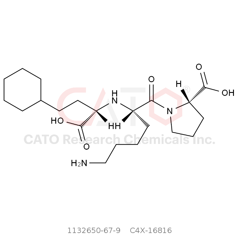 CAS No.:1132650-67-9,赖诺普利EP杂质F