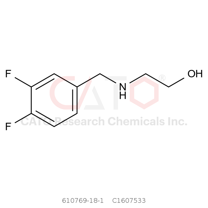 CAS No.:610769-18-1,2-{[(3,4-Difluorophenyl)methyl]amino}ethan-1-ol