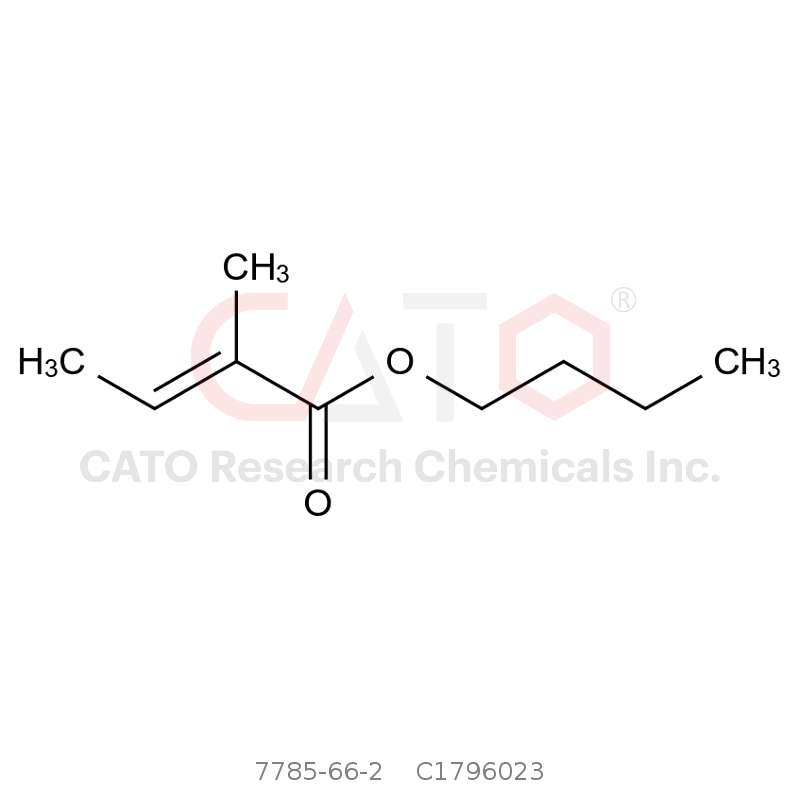 CAS No.:7785-66-2,butyl (2E)-2-methylbut-2-enoate
