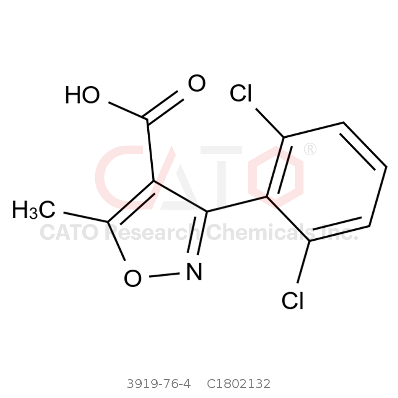 CAS No.:3919-76-4,Dicloxacillin Related Compound D