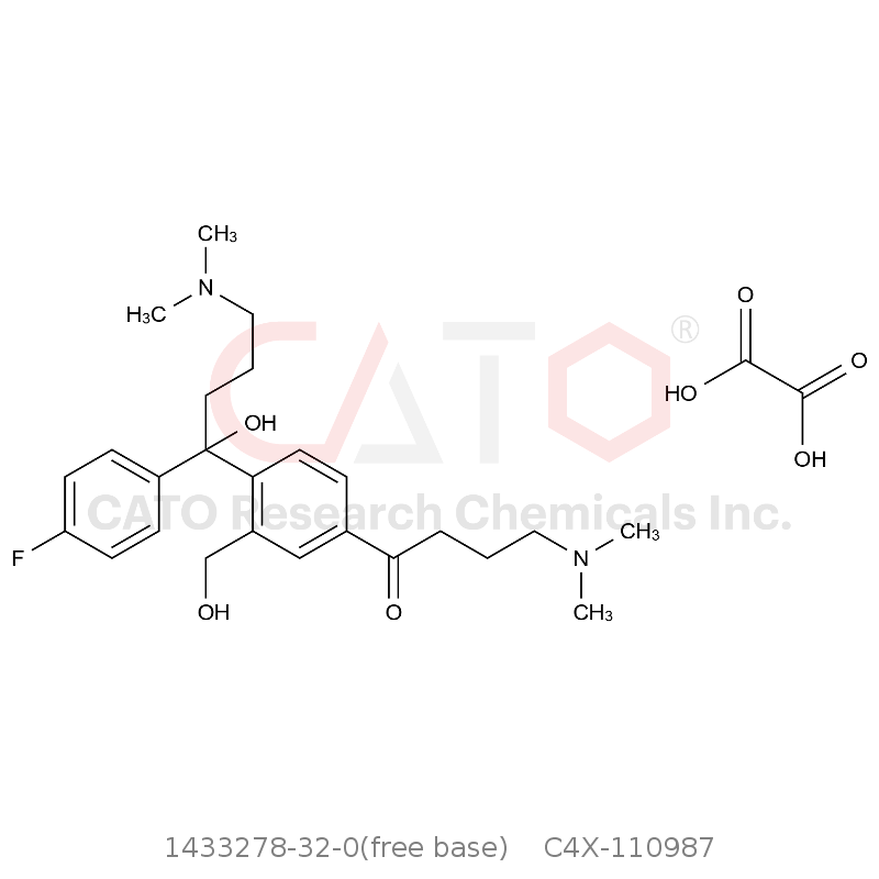 CAS No.:1433278-32-0(free base),Citalopram Impurity 21 Oxalate