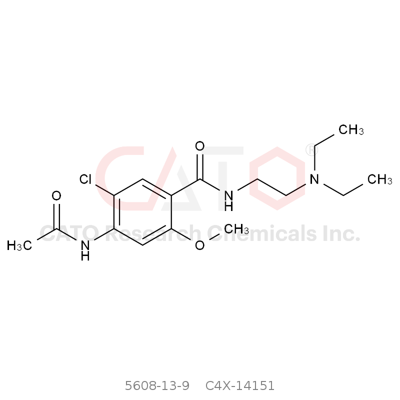 CAS No.:5608-13-9,Metoclopramide EP Impurity A