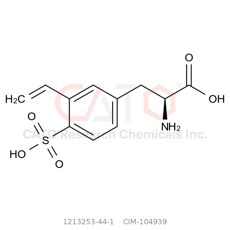 CAS No.:1213253-44-1,3-乙烯基-4-磺基-L-苯丙氨酸