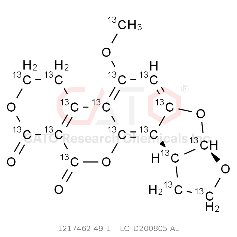 CAS No.:1217462-49-1,黄曲霉素 G2-13C17