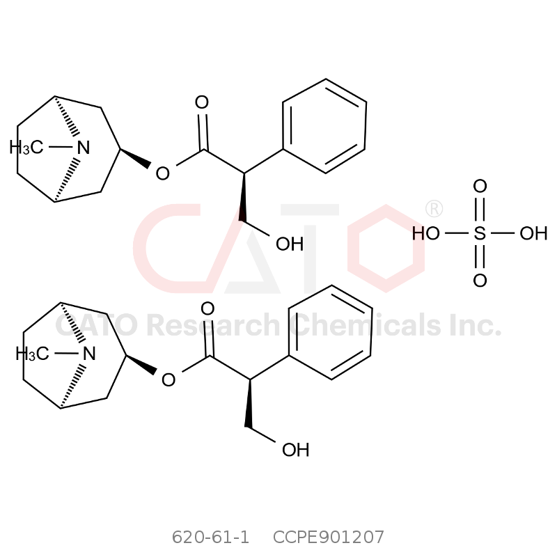 CAS No.:620-61-1,Hyoscyamine sulfate