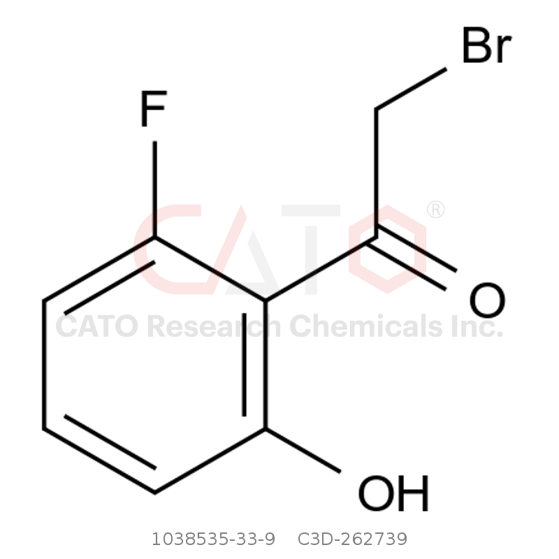 CAS No.:1038535-33-9,2-溴-1-（2-氟-6-羟苯基）乙烷-1-酮