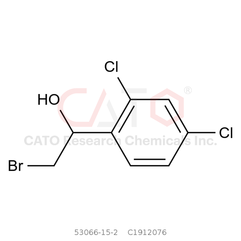 CAS No.:53066-15-2,2-溴-1-(2,4-二氯苯基)乙醇-1-醇