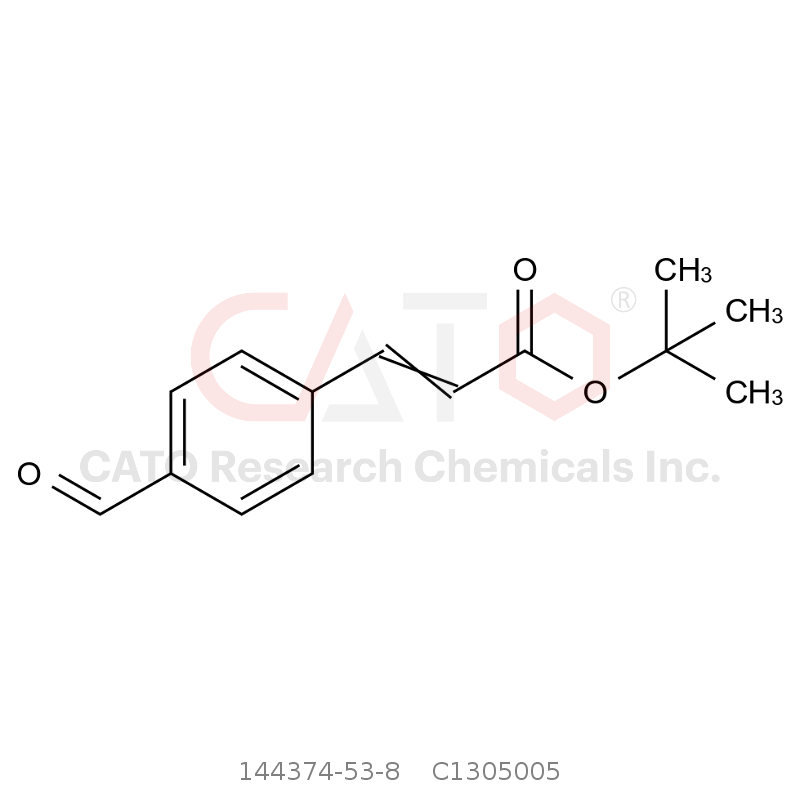 CAS No.:144374-53-8,tert-Butyl 3-(4-formylphenyl)acrylate