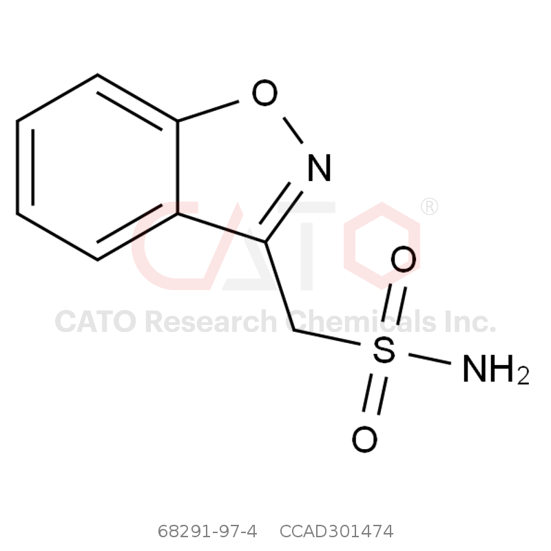 CAS No.:68291-97-4,唑尼沙胺