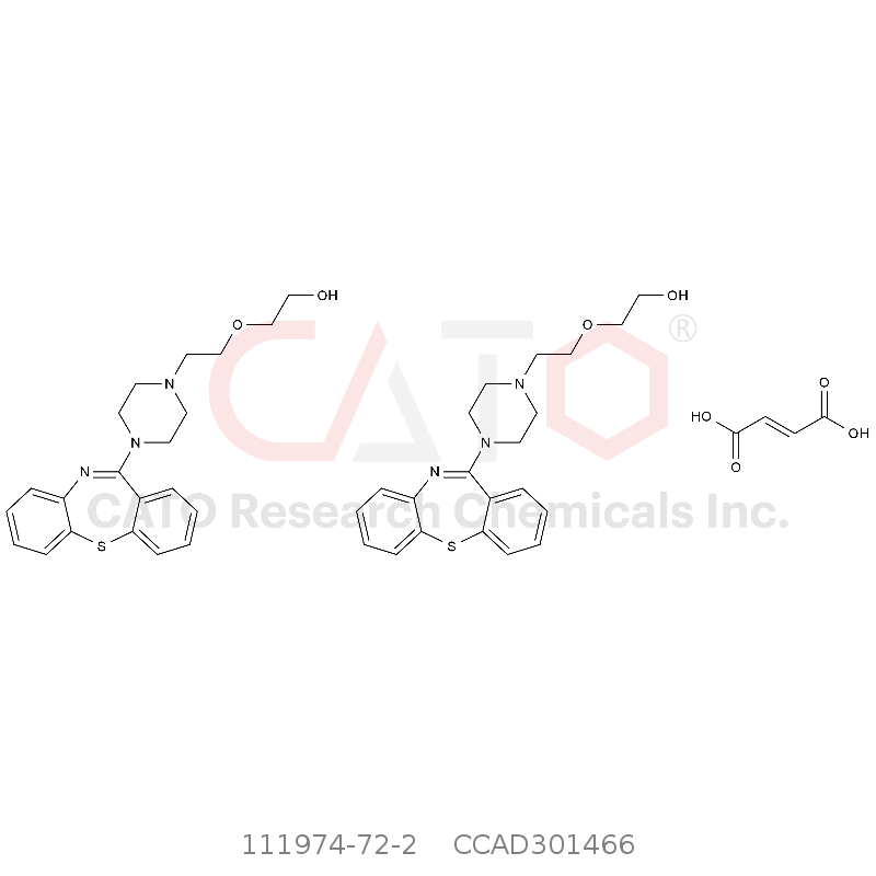 CAS No.:111974-72-2,Quetiapine Hemifumarate