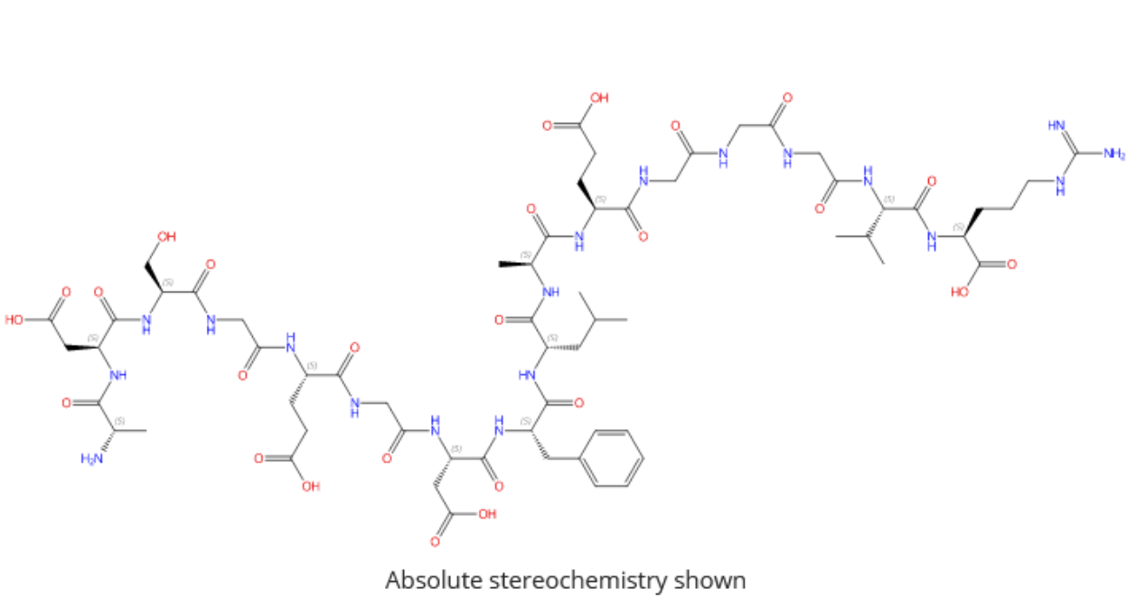 Fibrinopeptide A, human TFA CAS 61533-47-9 chemical structure