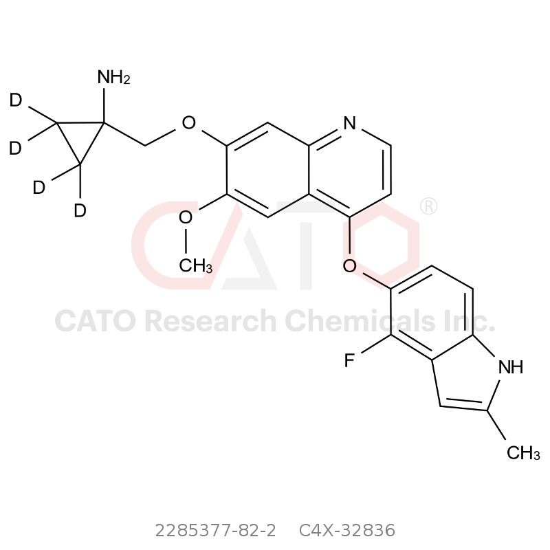 CAS No.:2285377-82-2,安罗替尼-D4