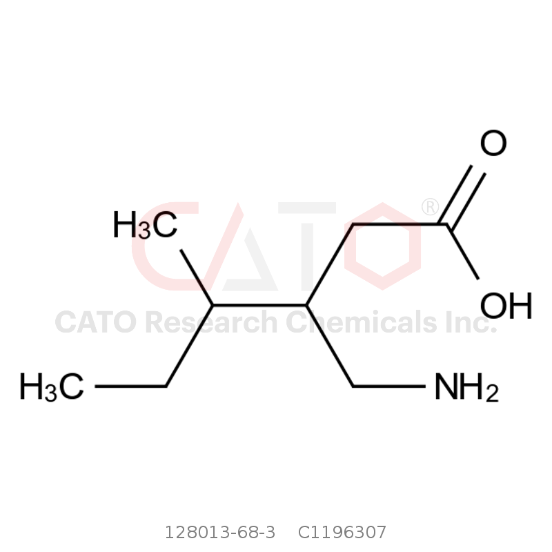 CAS No.:128013-68-3,3-(Aminomethyl)-4-methylhexanoic Acid