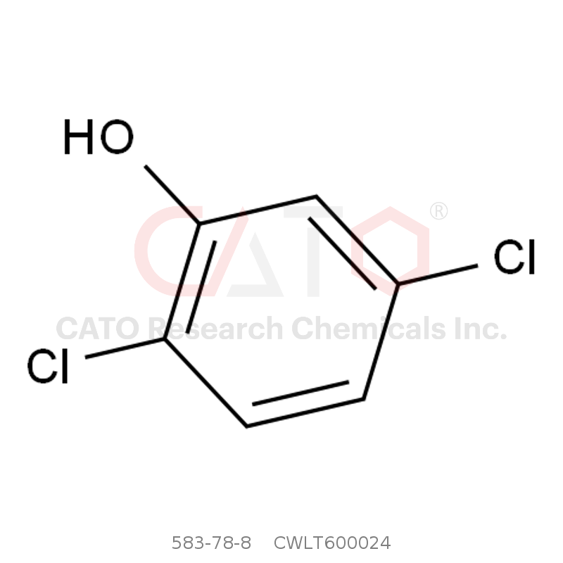 CAS No.:583-78-8,2，5-二氯苯酚