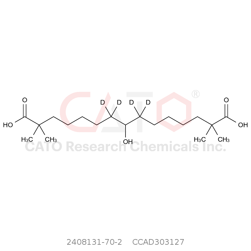 CAS No.:2408131-70-2,Bempedoic Acid-d4