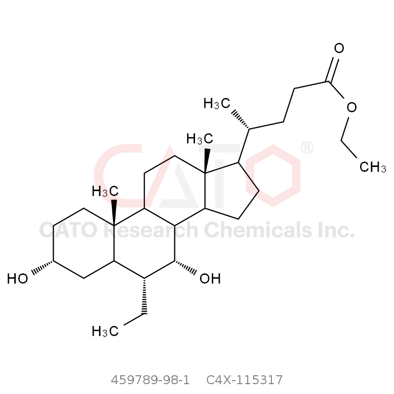 CAS No.:459789-98-1,Obeticholic Acid Impurity 17