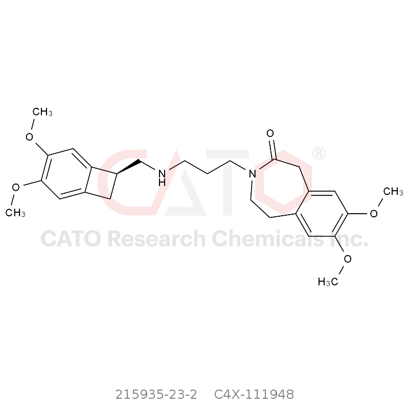 CAS No.:215935-23-2,N-Desmethyl Ivabradine