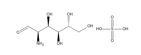 D-Glucosamine sulfate CAS 29031-19-4 chemical structure